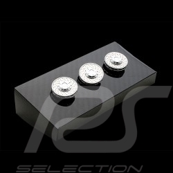 Jeu de 3 boutons Disque de freins Porsche 911 GT3 Acier Autoart 45702