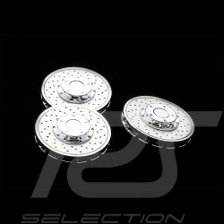 Jeu de 3 boutons Disque de freins Porsche 911 GT3 Acier Autoart 45702