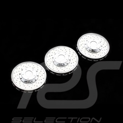 Jeu set de 3 boutons buttons knöpfe Disque de freins Porsche 911 GT3 Acier Autoart 45702