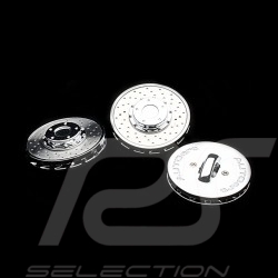 Jeu de 3 boutons Disque de freins Porsche 911 GT3 Acier Autoart 45702