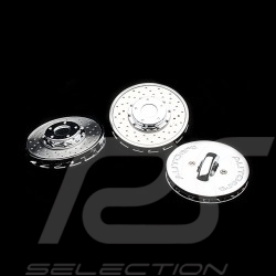 Jeu set de 3 boutons buttons knöpfe Disque de freins Porsche 911 GT3 Acier Autoart 45702