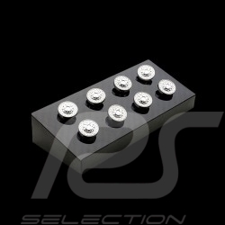 Jeu de 3 boutons Disque de freins Porsche 911 GT3 Acier Autoart 45702