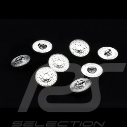Jeu de 3 boutons Disque de freins Porsche 911 GT3 Acier Autoart 45702