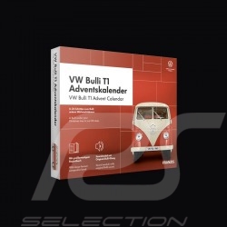 Volkswagen Advent calendar VW Bulli T1 white / red 1963 1/43 67111