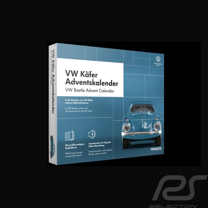 Volkswagen Adventskalender VW Käfer blau 1963 1/43 67098