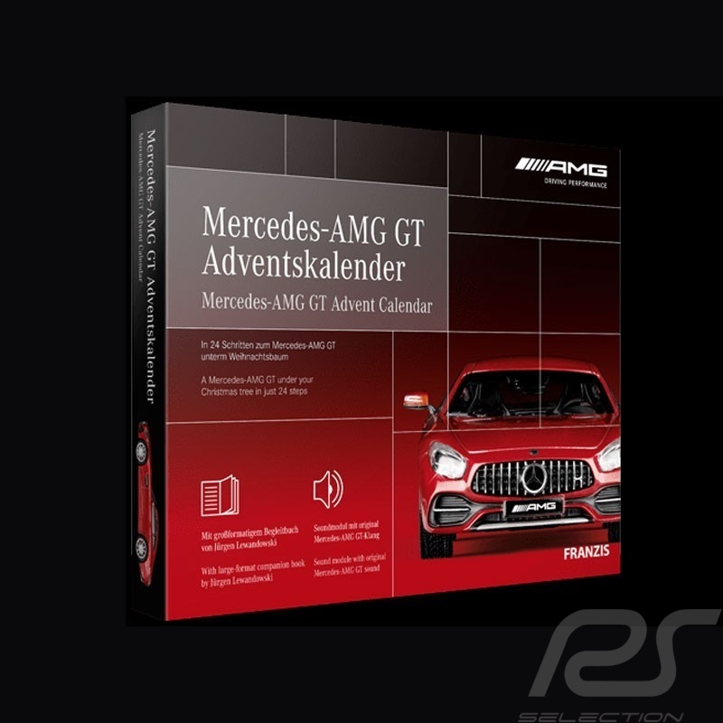 Mercedes Adventskalender Mercedes-AMG GT rot 2020 1/43 Franzis 67103