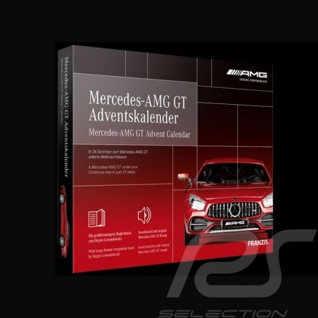 Calendrier de l'avent advent calendar Adventskalender Mercedes AMG GT rouge 2020 1/43 Franzis 67103