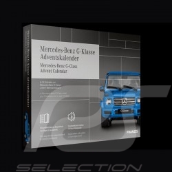 Calendrier de l'avent Advent calendar Adventskalender Mercedes - Benz Classe G bleu 1/43 Franzis 67121