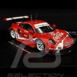 Coffret Set Porsche 911 RSR type 991 Coca-Cola Petit Le Mans 2019 n° 911 & n° 912 1/43 Spark WAP0209100NSET