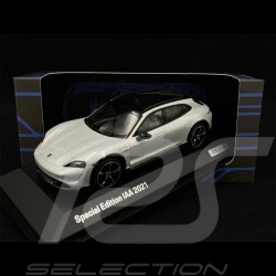 Porsche Taycan Cross Turismo Turbo S IAA Munich 2021 Eisgrau Metallic 1/43 Minichamps WAP0207880NTTC