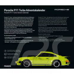 Porsche Advent calendar 911 Turbo 1974 light green 1/43 MAP09600221