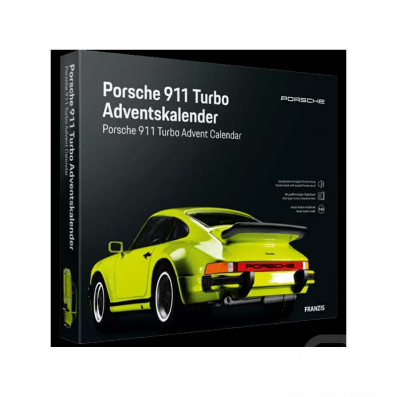 Calendrier de l'avent Porsche 911 Turbo 1974 vert clair 1/43 MAP09600221