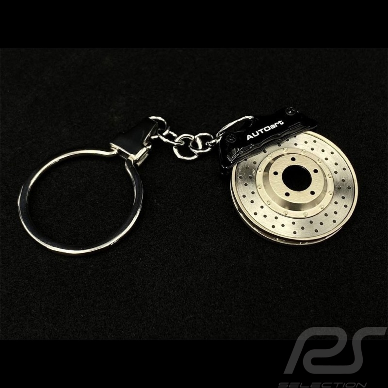 Porte-clés Porsche disque de frein racing rouge Autoart 40081