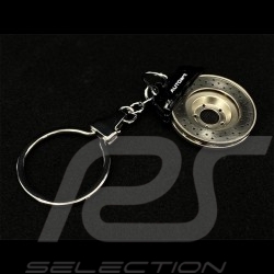 Porte-clés Porsche disque de frein racing rouge Autoart 40081