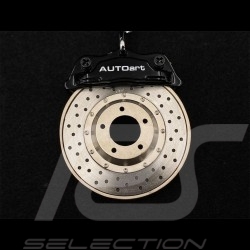Porte-clés Porsche disque de frein racing rouge Autoart 40081