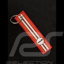 Stiff Schlüsselanhänger Selection RS n° 1 Racing Rot / weiß Streifen