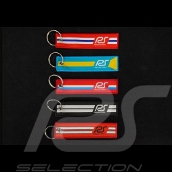 Lot de 5 Porte Clés en tissu Selection RS Voitures de course Années 70