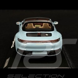Porsche 911 / 992 Targa 4S n° 50 Meissen Blue Paradis Porsche Saint Tropez 2021 1/43 Minichamps WAP0209110NTRG