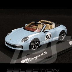Porsche 911 / 992 Targa 4S n° 50 Meissen Blue Heritage Edition 1/43 Minichamps WAP0209110NTRG