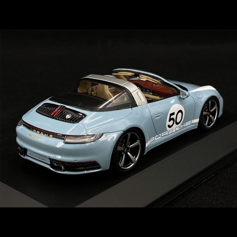 Porsche 911 Targa Heritage 4S Type 992 n° 50 Meissen Blue Special ...