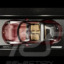 Porsche 911 / 992 Targa 4S n° 50 Kirschrot Heritage Special Edition 1/43 Spark WAP0209160NM3R