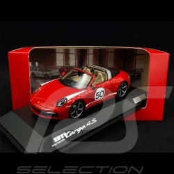 Porsche 911 / 992 Targa 4S n° 50 Guards red Heritage Special Edition 1/43 Spark WAP0209150N84A