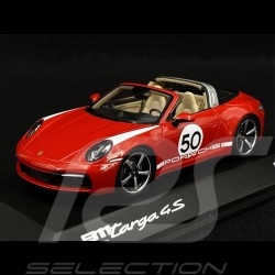 Porsche 911 / 992 Targa 4S n° 50 Guards red Heritage Special Edition 1/43 Spark WAP0209150N84A