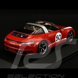 Porsche 911 / 992 Targa 4S n° 50 Guards red Heritage Special Edition 1/43 Spark WAP0209150N84A