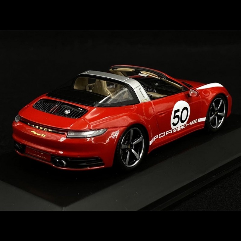 Porsche 911 Targa Heritage 4S Type 992 n° 50 Guards red Special Edition ...