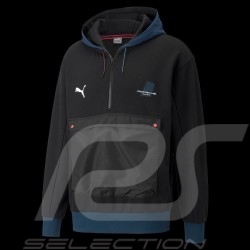 Veste Jacket Jacke Porsche Targa Puma Sweatshirt à capuche Hoodie Noir Black Schwarz / Bleu Blue Bla