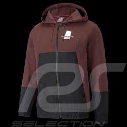 Veste Jacket Jacke Porsche Targa Puma Sweatshirt à capuche Hoodie Rouge Carmona - homme