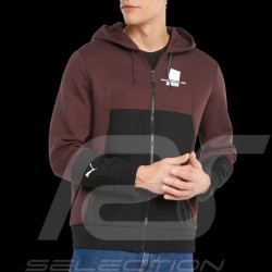 Veste Jacket Jacke Porsche Targa Puma Sweatshirt à capuche Hoodie Rouge Carmona - homme
