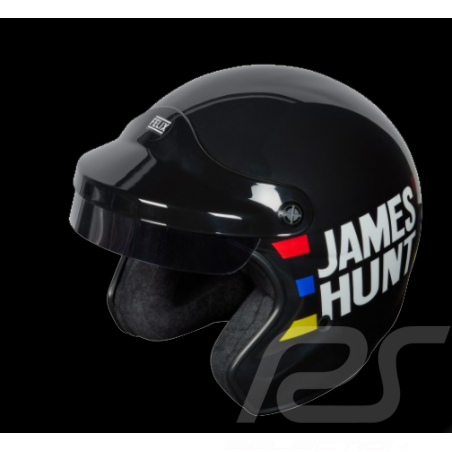 Casco James Hunt Negro /...