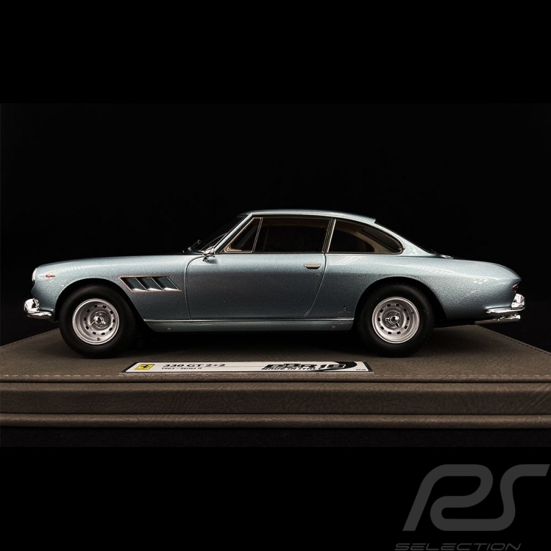 Ferrari 330 GT 2+2 Série 2 1965 Métal Céleste 1/18 BBR Models BBR1848F