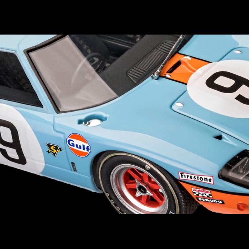 Revell-07696 Ford GT 40 Le Mans 1968 Maquette - Jardin d'enfants