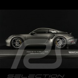 Porsche 911 Turbo S Type 992 2020 Grey Metallic 1/18 Minichamps 155069072