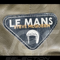 Lederjacke Steve McQueen 24H Du Mans Harry Khaki - Herren