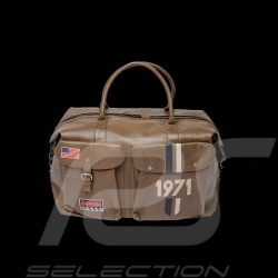 Very Big Leather Bag Steve McQueen 24H Du Mans Dean Khaki