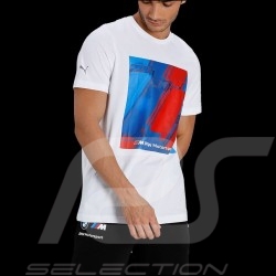 T-Shirt BMW Motorsport Graphique Blanc - Homme