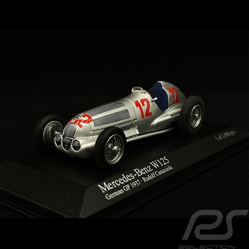 MINICHAMPS Mercedes-Benz W125 1937 German Grand Prix Rudolf Caracciola 400370012 