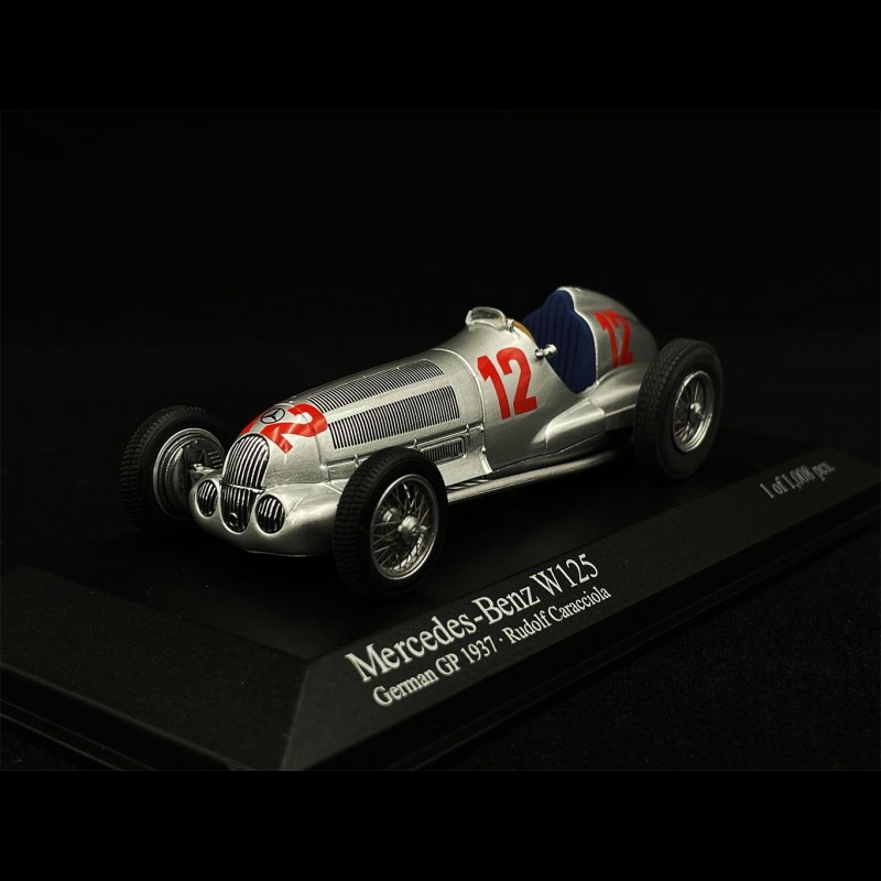 Mercedes-Benz W125 Daimler n° 12 Winner German GP 1937 1/43 Minichamps  400370012