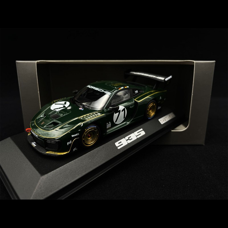 Porsche 935/19 GT2 RS Base 2019 n°71 Jägermeister Brewster Green 1/43  Minichamps WAP0209530MJMS