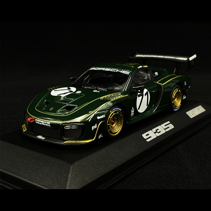 Porsche 935/19 GT2 RS Base 2019 n°71 Jägermeister Brewster Green 1/43  Minichamps WAP0209530MJMS