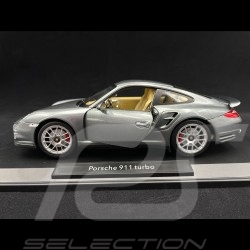 Porsche 911 Turbo type 997 II 2010 Gris métal Norev 187623