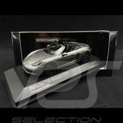 Porsche 718 Boxster GTS Type 982 2020 Gris Agate Métallique 1/43 Minichamps 410069100
