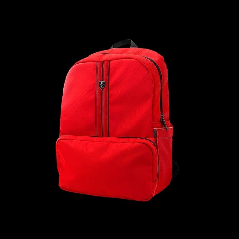 Sac dos Ferrari pour tablette ordinateur portable Polyester Rouge