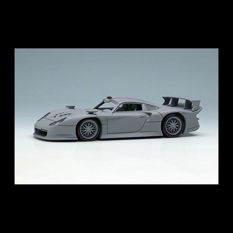Porsche 911 GT1 Evo Street Version 1997 Silver 1/43 Make Up Vision
