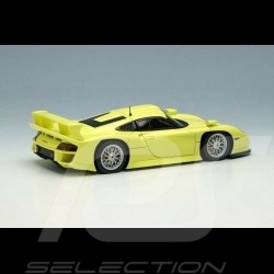 Porsche 911 GT1 Evo Street Version 1997 Jaune Pastel 1/43 Make Up Vision EM554D