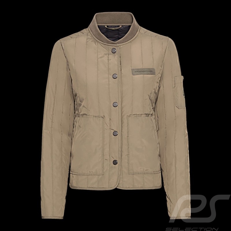 Veste Porsche Collection matelassée vert kaki WAP724NPOR - femme