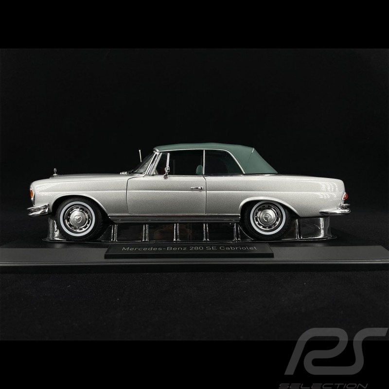 Mercedes-Benz 280 SE Cabriolet 1969 Metallic Slibergrau 1/18 Norev 183761